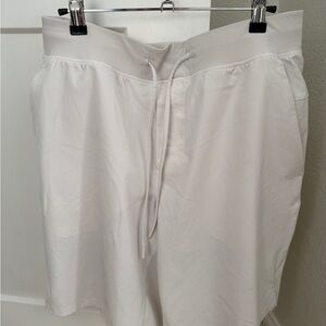 Lululemon Men’s White Drawstring Shorts